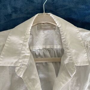 Everlane Boxy Short-Sleeved Button-down Shirt